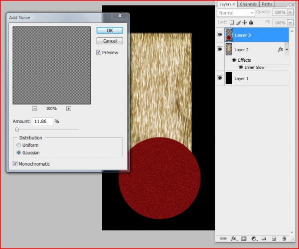 Creation of Flame On: Step 7